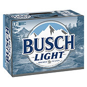 Busch Light Beer 12 pk Cans