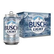 Busch Light Apple Lager Beer 12 pk Cans
