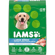 IAMS Adult High Protein Large Breed Dry Dog Food with Real Chicken