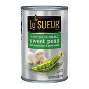 Le Sueur Very Young Small Sweet Peas With Mushrooms & Pearl Onions