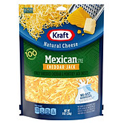 Kraft Mexican Style Cheddar Jack Shredded Cheese Blend