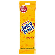 Juicy Fruit Original Chewing Gum, 3 Pk