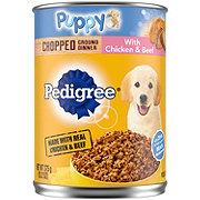 Pedigree Puppy Chopped Ground Dinner with Chicken & Beef Wet Soft Puppy Food