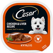 Cesar Classics with Chicken & Liver in Meaty Juices Wet Dog Food
