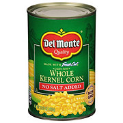 Del Monte No Salt Added Golden Sweet Whole Kernel Corn