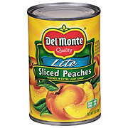 Del Monte Lite Sliced Peaches in Extra Light Syrup