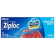 Ziploc Heavy Duty Freezer Bags Double Zipper 25x Gallon, 25x Quart Size,  Unboxed