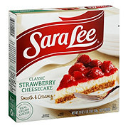 Sara Lee Original Cream Strawberry Cheesecake