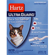 Hartz Ultra Guard White Fresh Scent Flea & Tick Collar For Cats & Kittens
