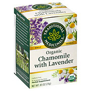 Traditional Medicinals Organic Chamomile with Lavender Herbal Tea Bags