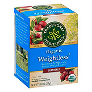 Traditional Medicinals Weightless Cranberry Caffeine Free Herbal Tea
