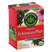 Traditional Medicinals Organic Echinacea Plus Elderberry Herbal Tea Bags