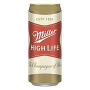 Miller High Life Beer Can