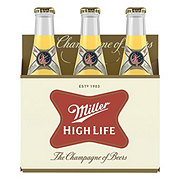 Miller High Life Beer 6 pk Bottles