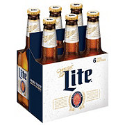 Miller Lite Beer 6 pk Bottles