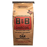 B&B Charcoal Lump Charcoal with Oak Premium Hardwood Blend