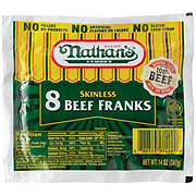 Nathan's Skinless Beef Franks