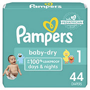 Pampers Baby-Dry Diapers Size 1