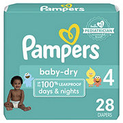 Pampers Baby-Dry Diapers - Size 4