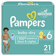 Pampers Baby-Dry Diapers - Size 6