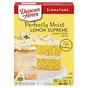 Duncan Hines Signature Perfectly Moist Lemon Supreme Cake Mix