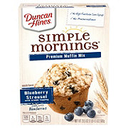 Duncan Hines Simple Mornings Blueberry Streusel Premium Muffin Mix