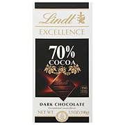 Lindt Excellence 70% Cocoa Dark Chocolate Bar