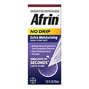 Afrin No Drip Extra Moisturizing Pump Mist