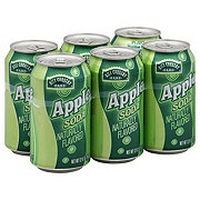 Hill Country Fare Apple Soda 6 pk Cans
