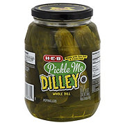 H-E-B Pickle Me Dilley  Whole Dill Pickles