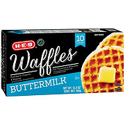 H-E-B Frozen Waffles - Buttermilk