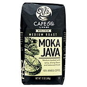 CAFE Olé by H-E-B Whole Bean Medium Roast Moka Java Coffee