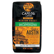 CAFE Olé by H-E-B Whole Bean Medium Roast Decaf Taste of Austin Coffee