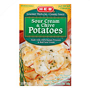 H-E-B Sour Cream & Chive Potatoes - Scalloped Potatoes