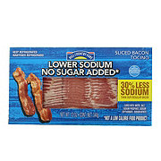 Hill Country Fare Lower Sodium No Sugar Added Sliced Bacon
