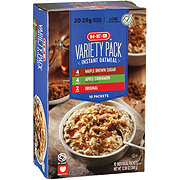H-E-B Instant Oatmeal Variety Pack