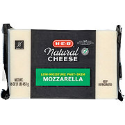 H-E-B Low Moisture Part-Skim Mozzarella Cheese