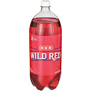 H-E-B Wild Red Soda