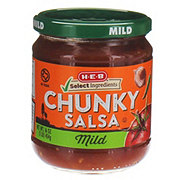 H-E-B Mild Chunky Salsa