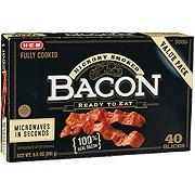 H-E-B Fully Cooked Hickory Smoked Bacon - Value Pack