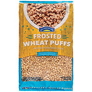 Hill Country Fare Frosted Wheat Puffs Cereal Bag
