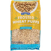 Hill Country Fare Frosted Wheat Puffs Cereal Bag, 32 oz