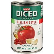 H-E-B Italian Style Diced Tomatoes