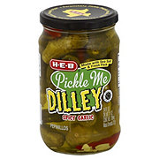 H-E-B Pickle Me Dilley Spicy Garlic Pickles