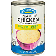 Hill Country Fare 98% Fat-Free Cream of Chicken Condensed Soup