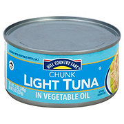Hill Country Fare Chunk Light Tuna in Vegetable Oil