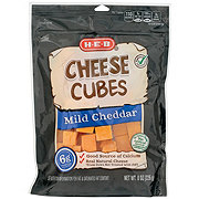 H-E-B Mild Cheddar Cheese Cubes
