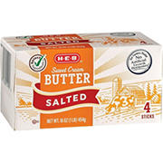 H-E-B Sweet Cream Salted Butter Sticks