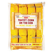 H-E-B Frozen Mini Sweet Corn on the Cob