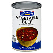 Hill Country Fare Vegetable Beef Condensed Soup